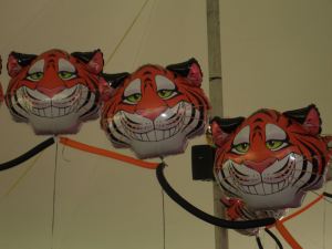 Tiger balloons